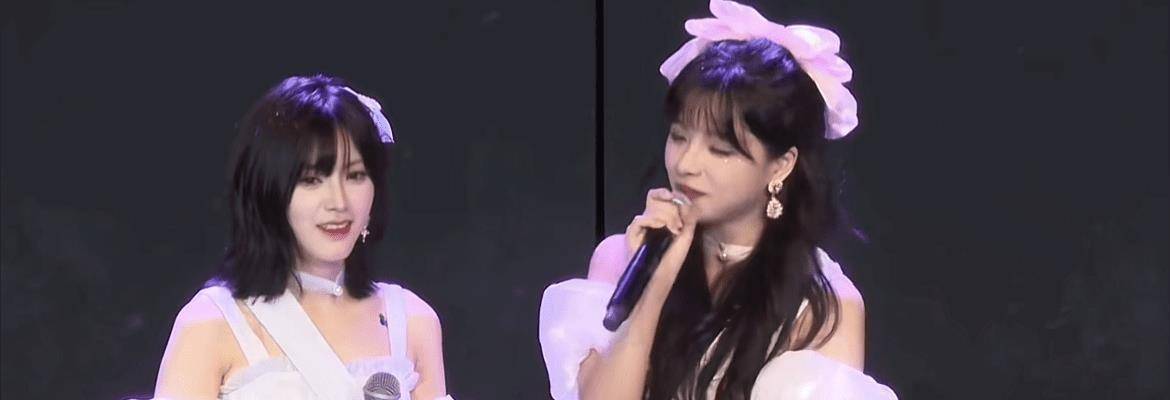 原创28岁歌手谢安然疑似官宣“出柜”，舞台上表白曾佳，许诺等她毕业