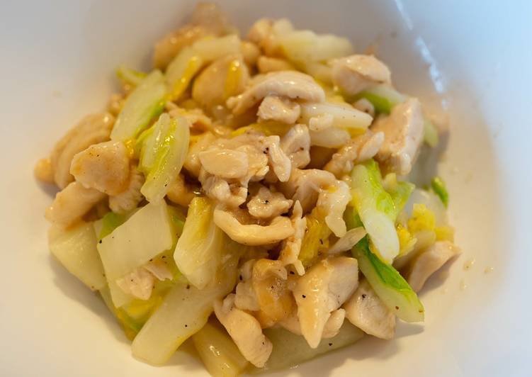 白菜鸡肉的做法_白菜鸡肉的菜谱_白菜鸡肉怎么做