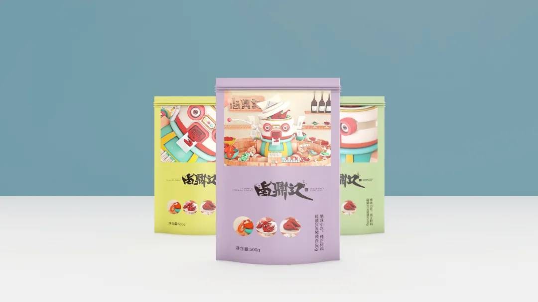 食品小吃包装-食品包装设计【原创】