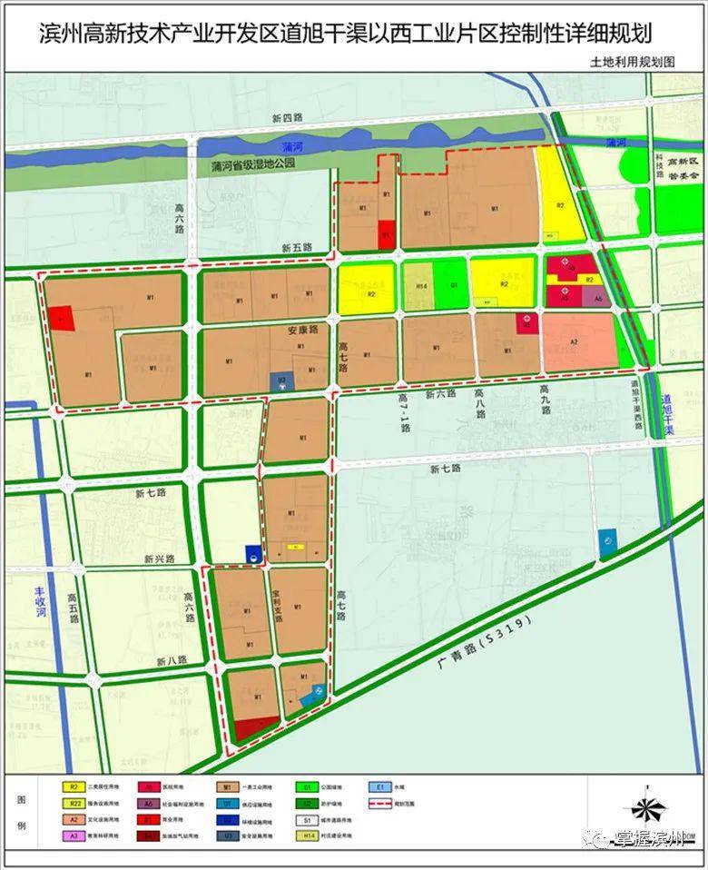 定了滨州高新区将有大发展附规划图