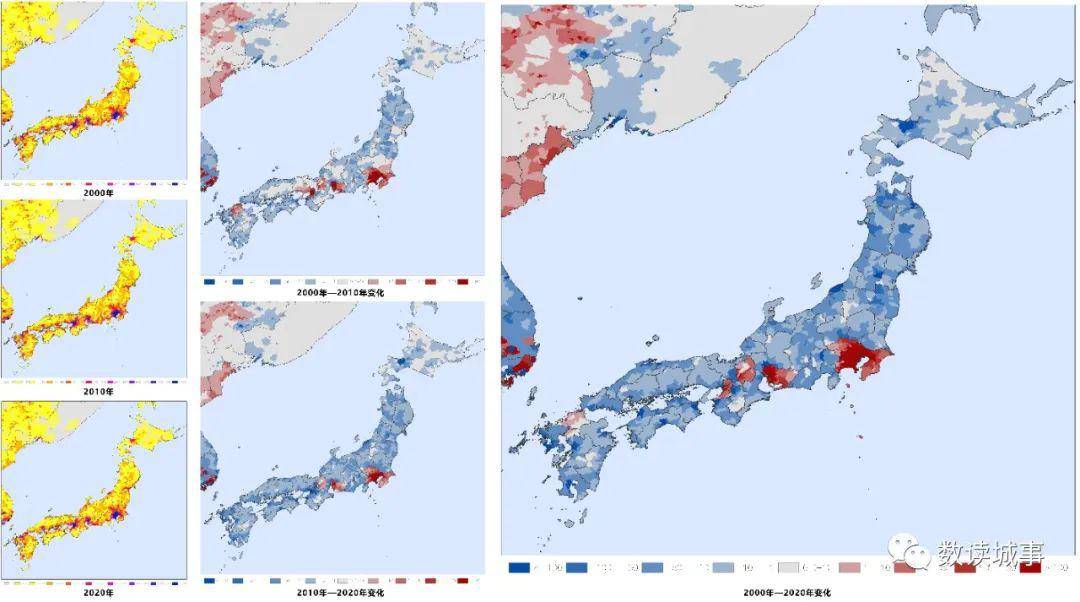 地学数据 | 扩张的世界,收缩的城市(分享世界人口密度