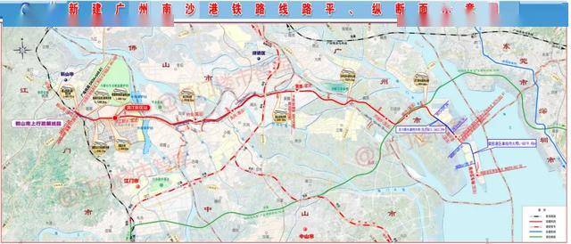 广州南沙港铁路拟变客货共线,接深茂铁路