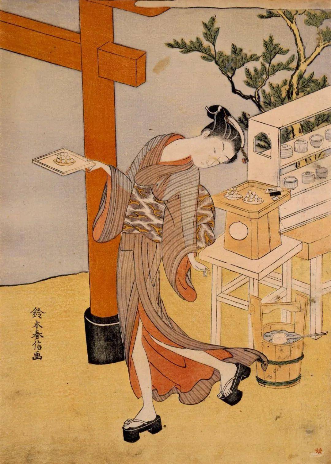 温婉的江户美人，在他的笔下有了灵魂！_浮世绘
