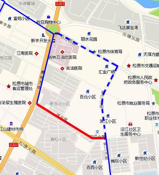 77路公交车临时改变运行路线