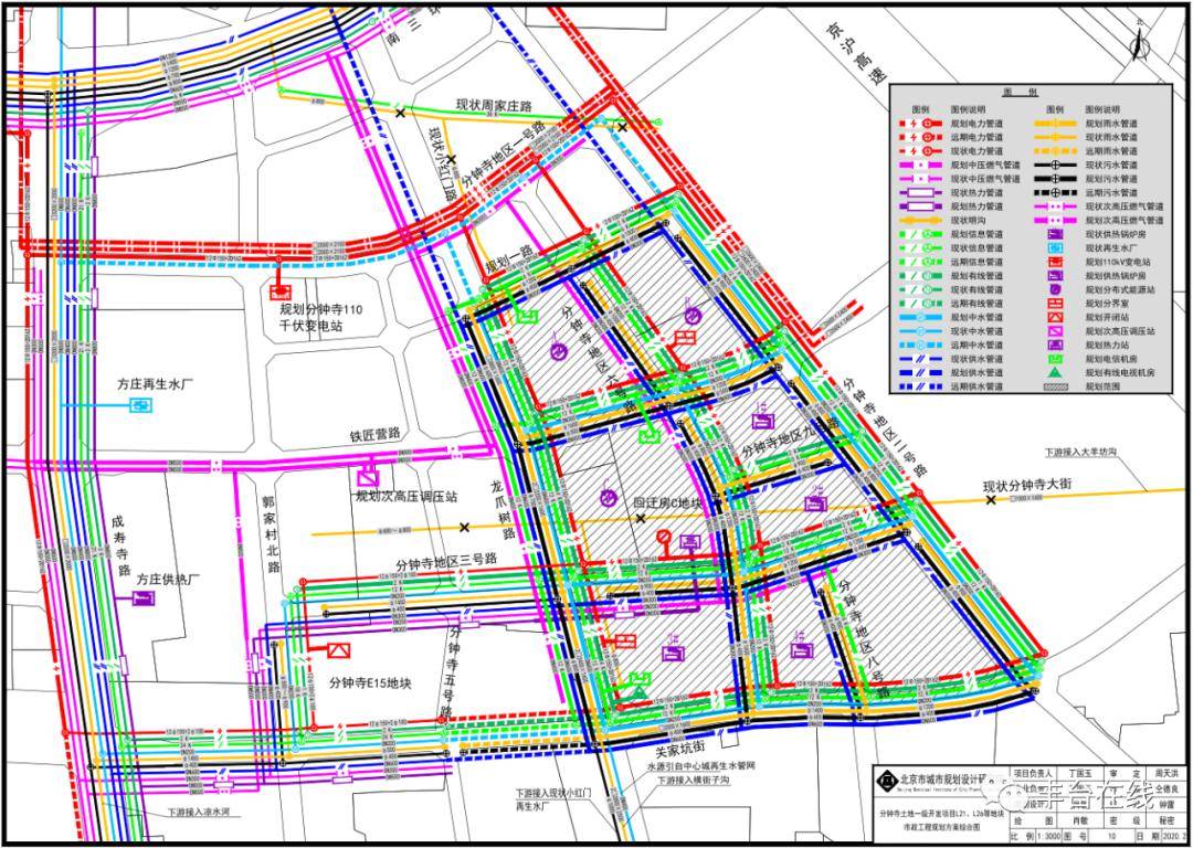 丰台区分钟寺规划图
