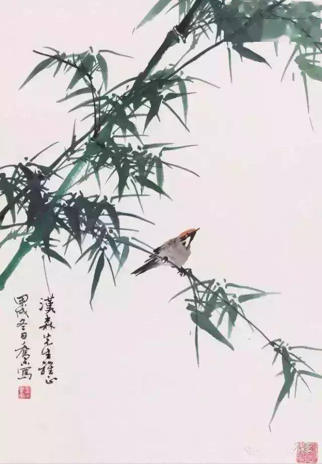 黄幻吾,田世光,乔木大师级画竹作品欣赏