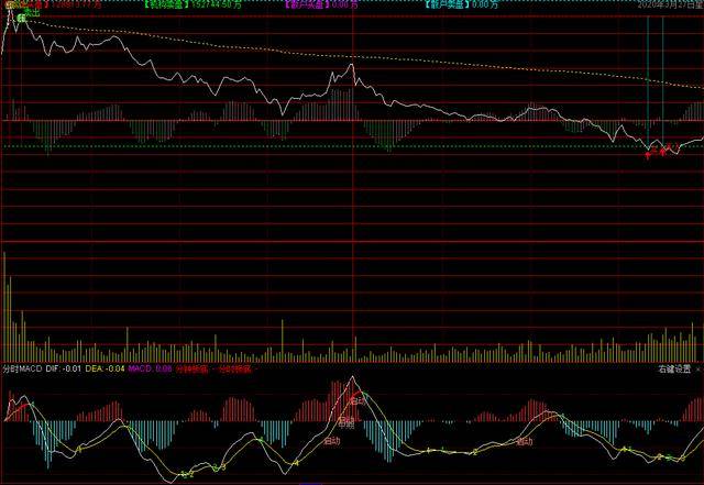 分时macd指标(副图):主力资金进入拉升趋势明显,幅图改选股公式
