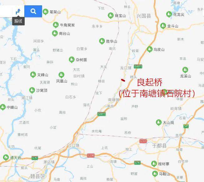 赣县g238国道良起桥拆除重建实施限宽限重通行