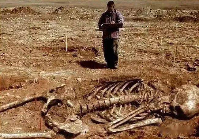 考古界不敢公开的秘密:考古发现5米巨人遗骸吓坏世人