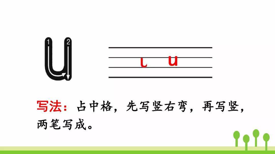 部编版一年级语文上册汉语拼音2《i u ü y 