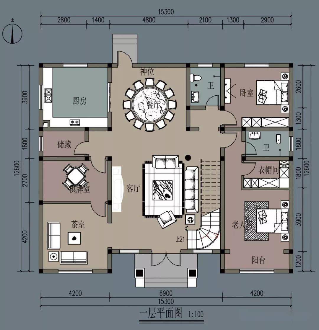 9套农村自建别墅户型设计,经典实用,接地气看过的人都