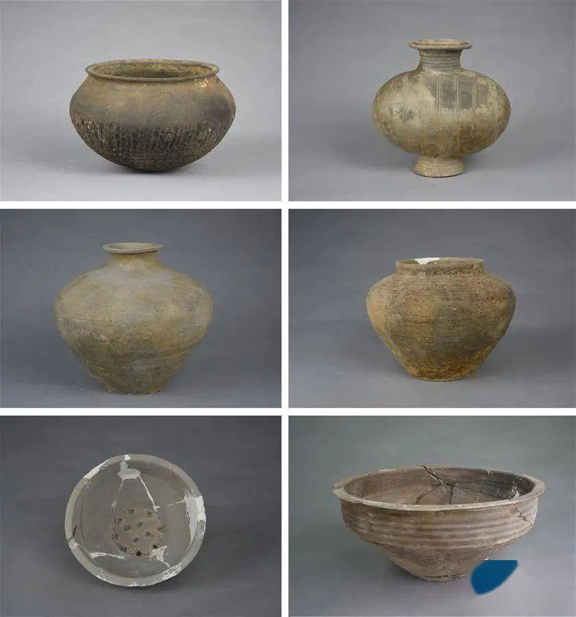 河南发现大型古墓群 出土文物2000余件