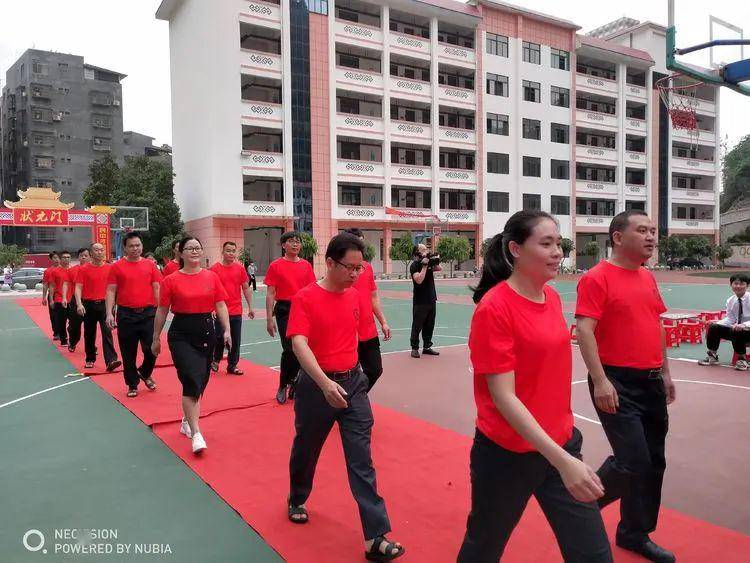 直击天峨县民族中学2020年中考58誓师大会