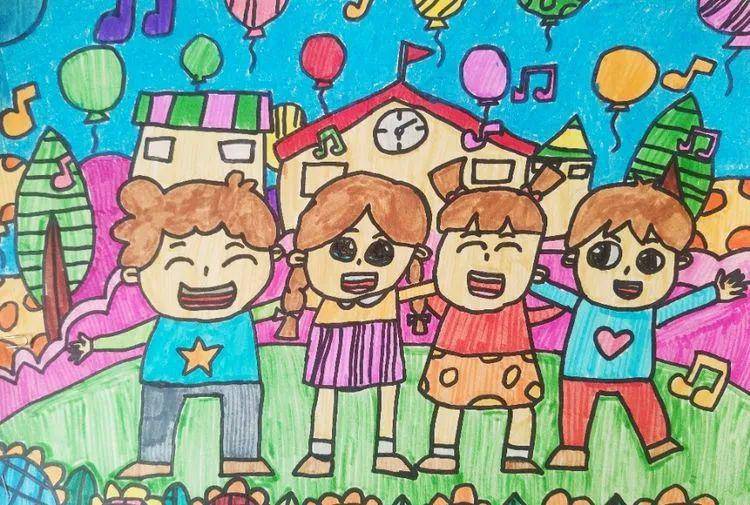 多彩校园 | 喀什市中小学生"美好生活 劳动创造"主题书画比赛作品展