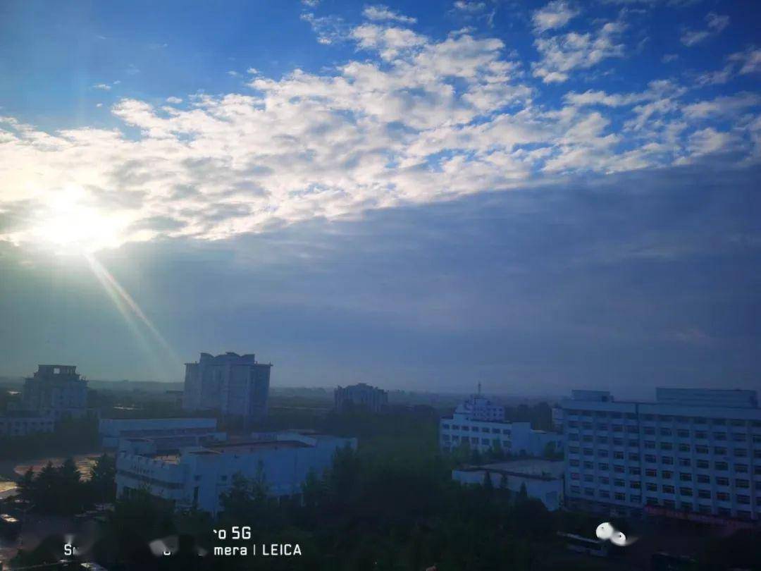 【丹东天气:阳光普照 更暖的一天】【说说丹东低云"地