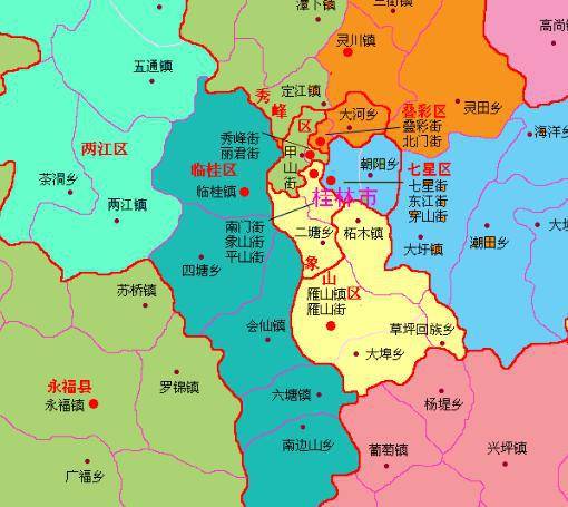 桂林市6个区人口_桂林市临桂区规划图(2)