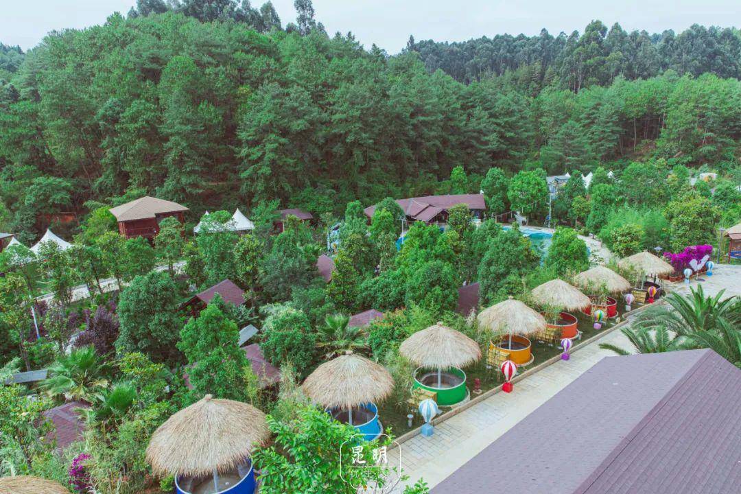 藏在昆明市内的露天森林温泉,夏日度假胜地!公交直达!30日正式开业!