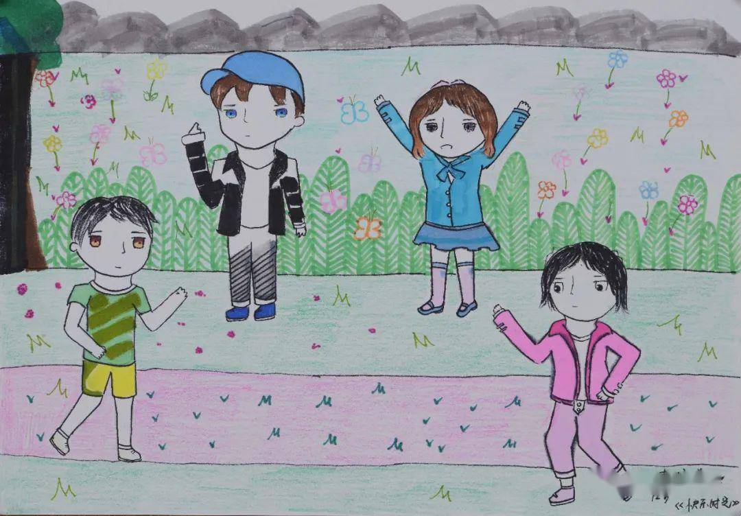 青山区2020年庆六一中小学生绘画作品展线上开展啦