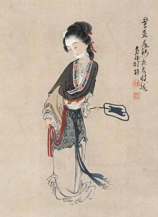 民国时期，北方画坛的领军人物——徐操仕女人物画作欣赏_搜狐网