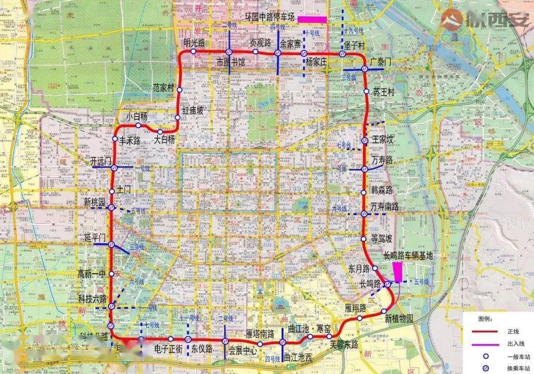 地铁14号线全线贯通,盘点西安轨道交通三期最新进展