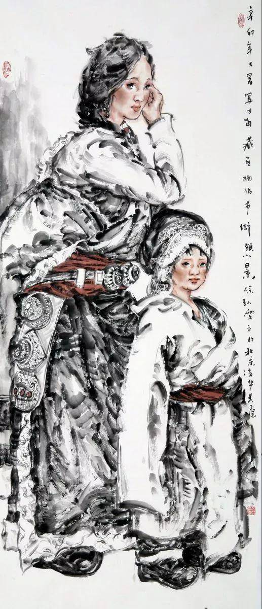 中国人物画,造型是第一位的