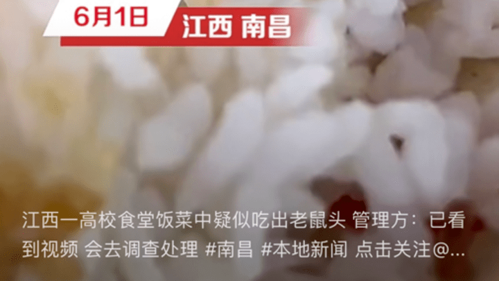 高职食堂饭菜中疑吃出老鼠头,学校有责任吗?