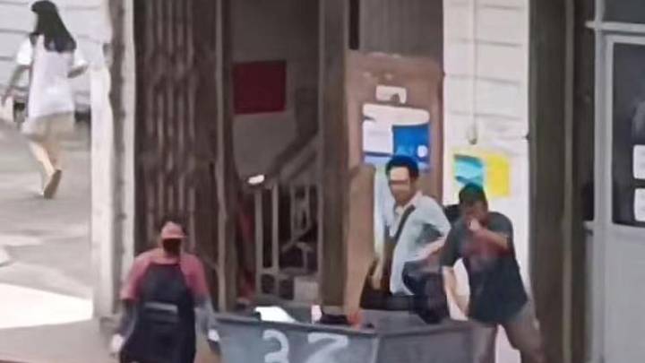 广东一中专学校将学生订的外卖扔垃圾桶,校方处理比较粗暴,你怎么看?