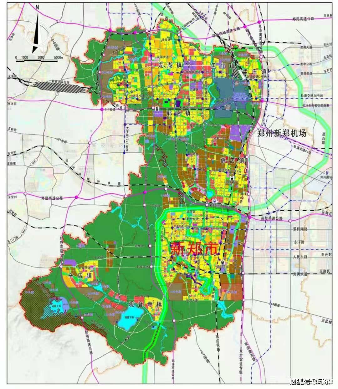郑州南部大变样!最新规划疑似亮相,涉及多条轨道交通和高快路网!