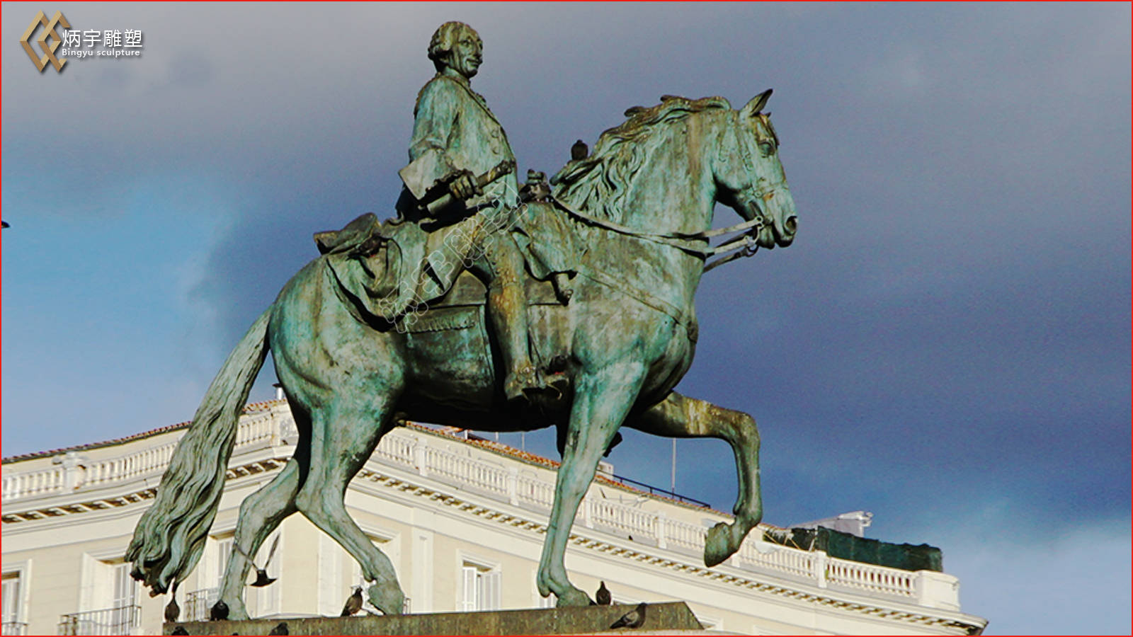 大型骑马人物雕像赏析