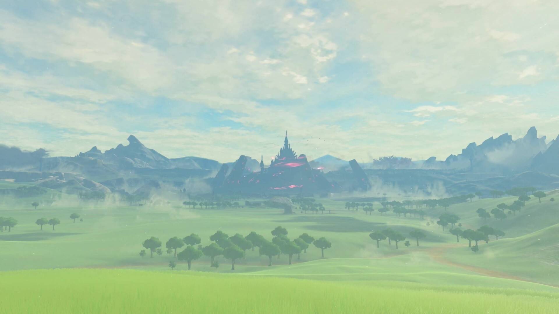 塞尔达传说海拉尔城堡hyrule castle动态壁纸