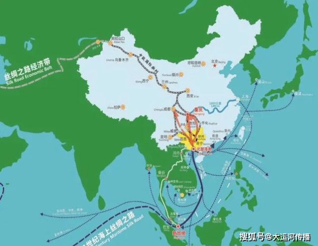 西部陆海新通道概况