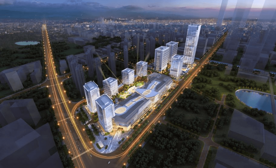 位于江北核心区的万象综合体—万象城则定位"南京都市家庭微度假