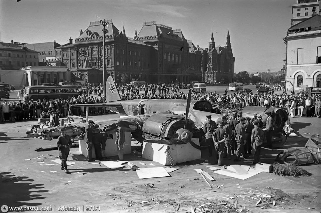 历史老照片:1941年的苏联莫斯科