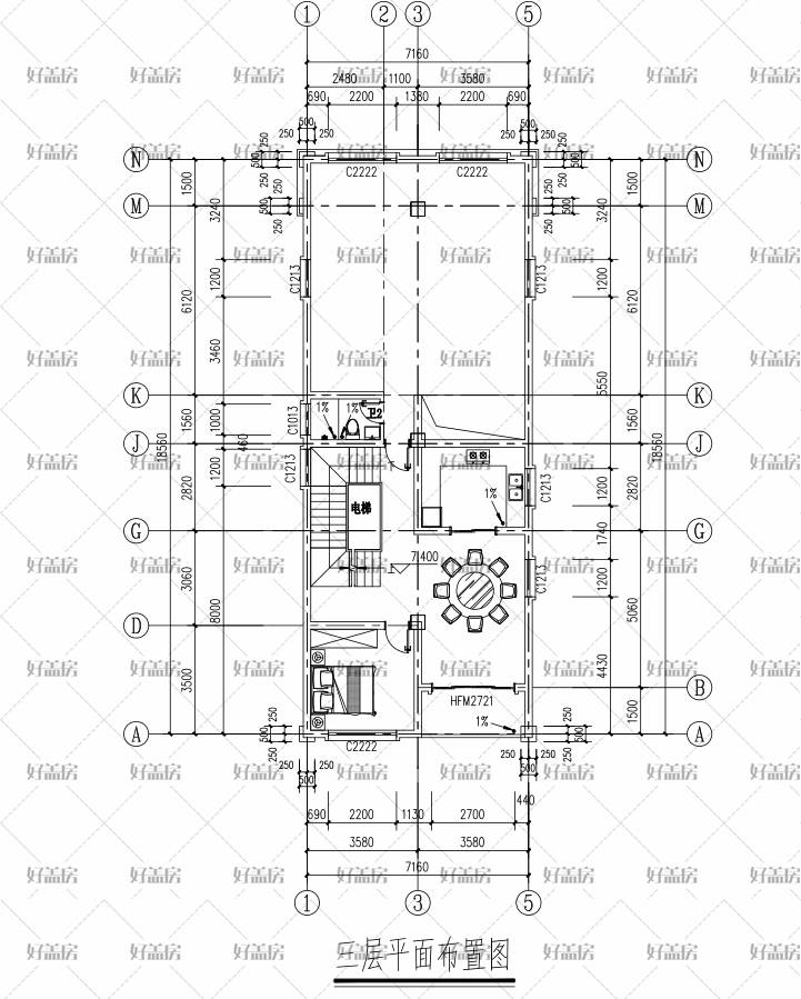 15米长8米宽建房图纸_买房子