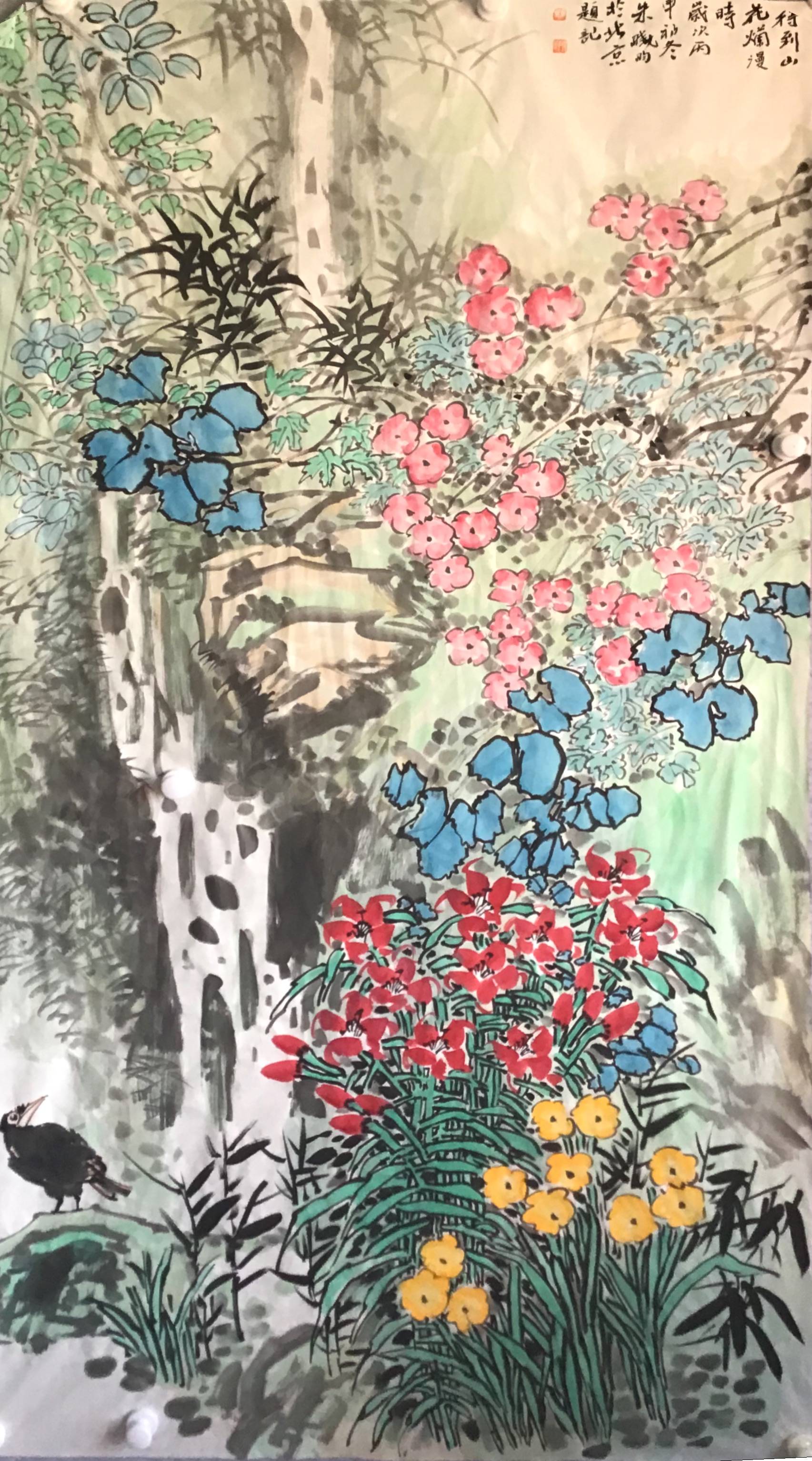 著名画家朱晓昀作品赏析