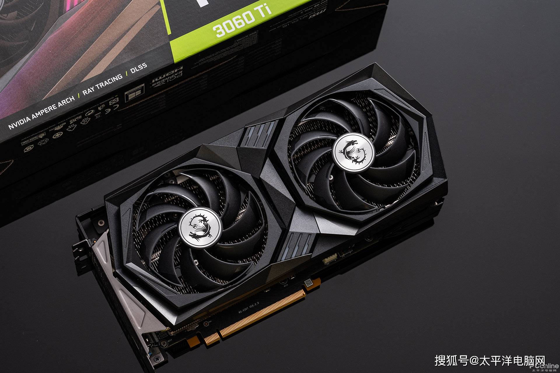 微星rtx 3060 ti gaming x双风魔龙拆解图赏