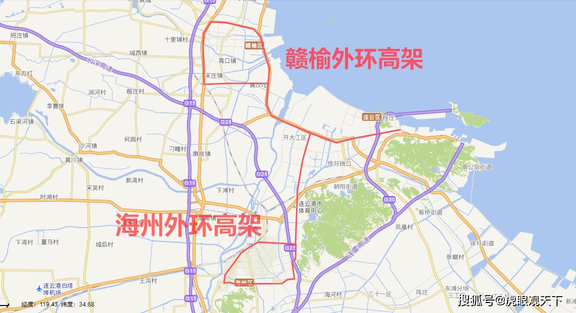 连云港城市高架设想图在此做个设想,投资300多亿建两个乐园,不如先让