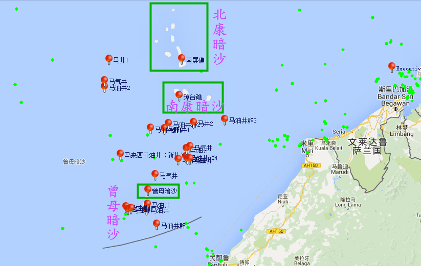 九段线划界基石的曾母暗沙常年隐没水下十几米注定难以吹填造岛