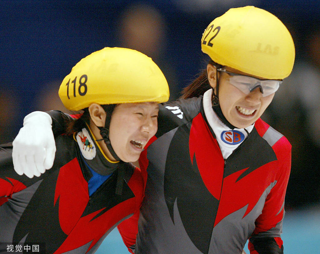 当地时间2002年2月16日,2002美国盐湖城冬奥会,杨扬在短道速滑女子500