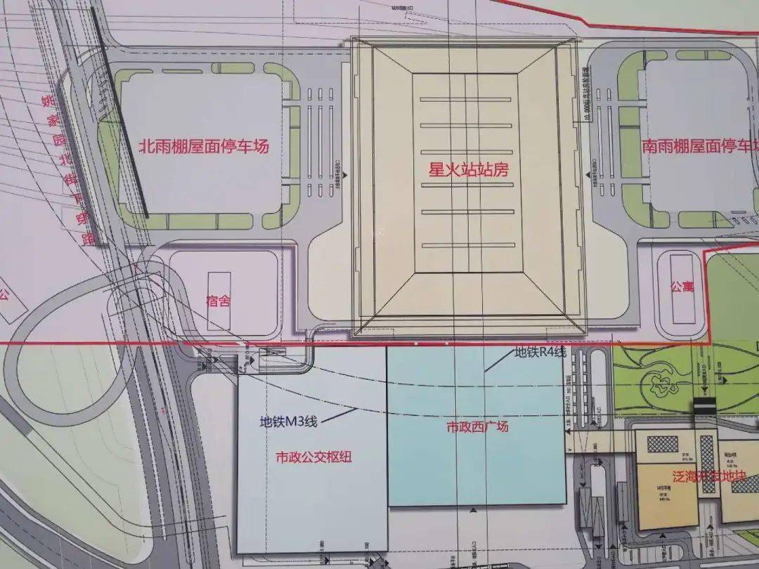 京沈高铁最大客站星火站主体结构封顶