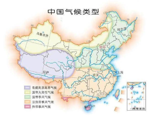 我国人口季风_我国季风环流示意图