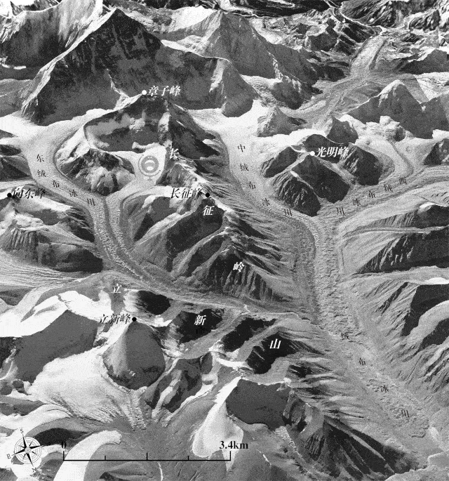 山脚的海拔高度根据前文,珠穆朗玛峰高出青岛黄海平均海平面的高程,即