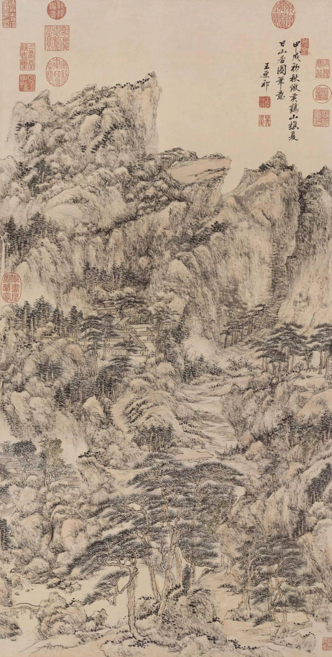 看懂了"四王"笔下的山水,才知什么是"正宗!