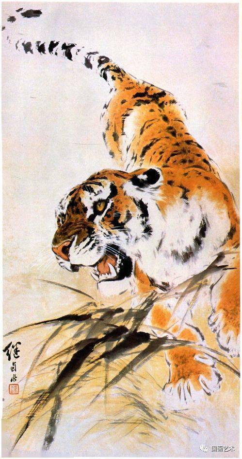 图文揭秘刘继卣笔下的狮虎豹是如何画成的