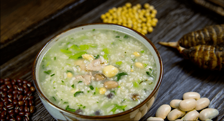 【鲜生活专供】新鲜番茄,草鸡蛋,八宝菜咸粥一应俱全