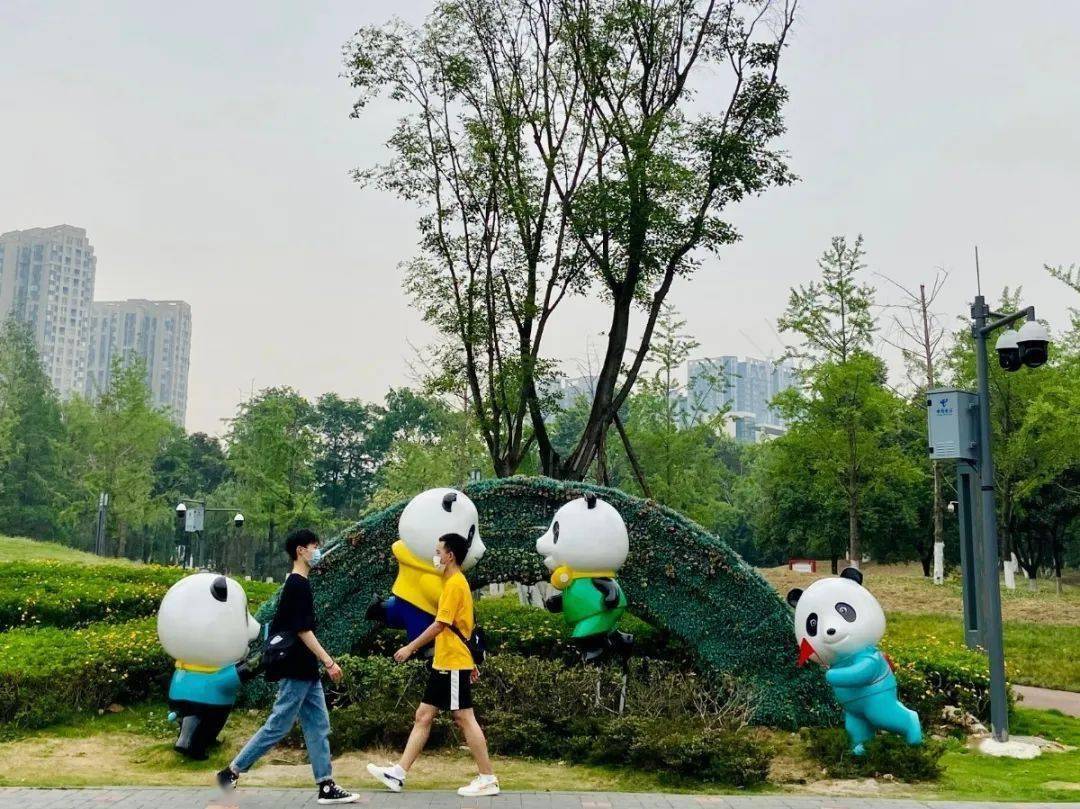 花重锦官城志愿有你同绘天府绿道地图志在有你打卡公园城市美景这个