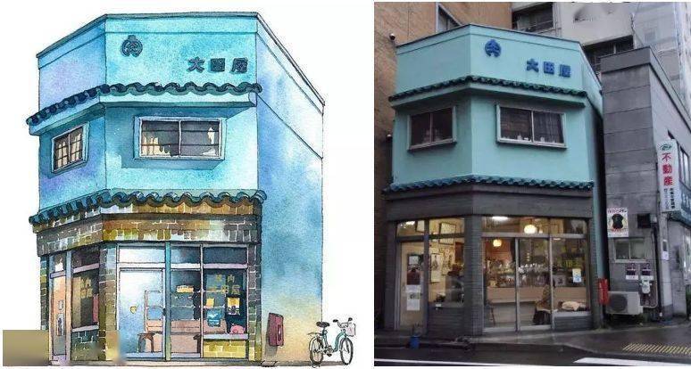 用水彩画遍东京50家梦幻小店,竟是个波兰人!