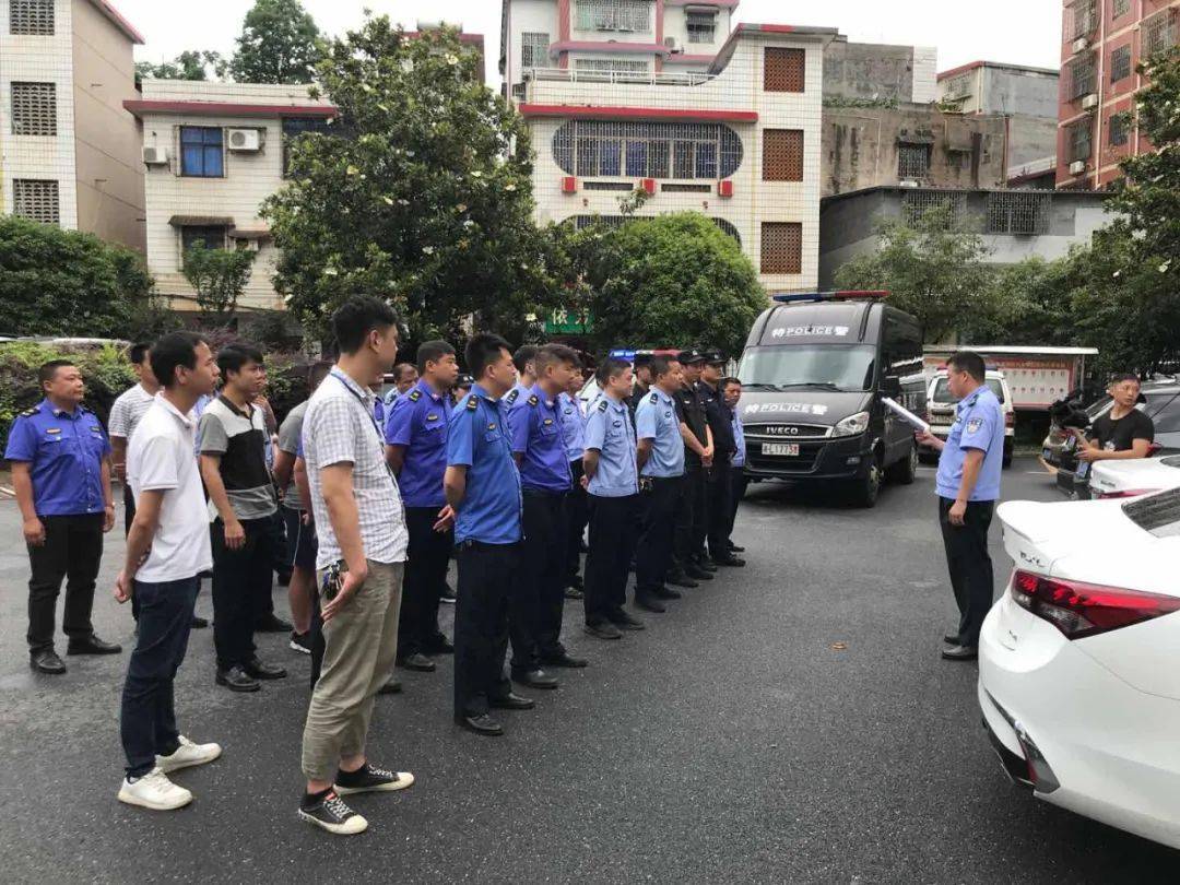 维护文明有序的县域环境, 6月5日下午,桂阳县公安局,城管局,街道办等