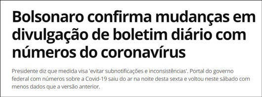 死亡|新冠确诊数世界第二，巴西卫生部停止公布累计确诊和死亡数据