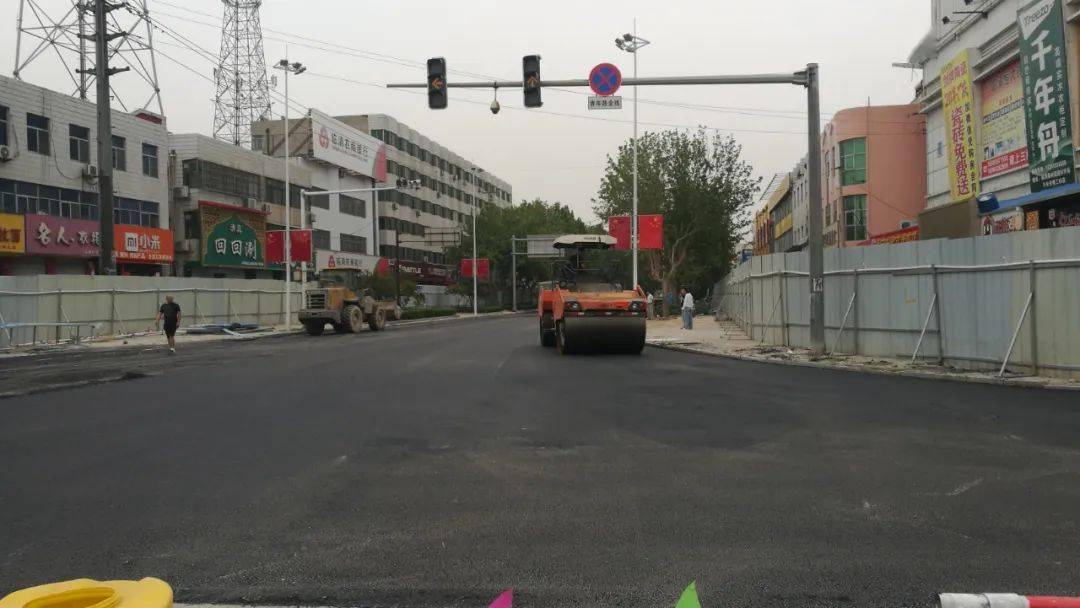 临清青年路中段即将完工,马上通车